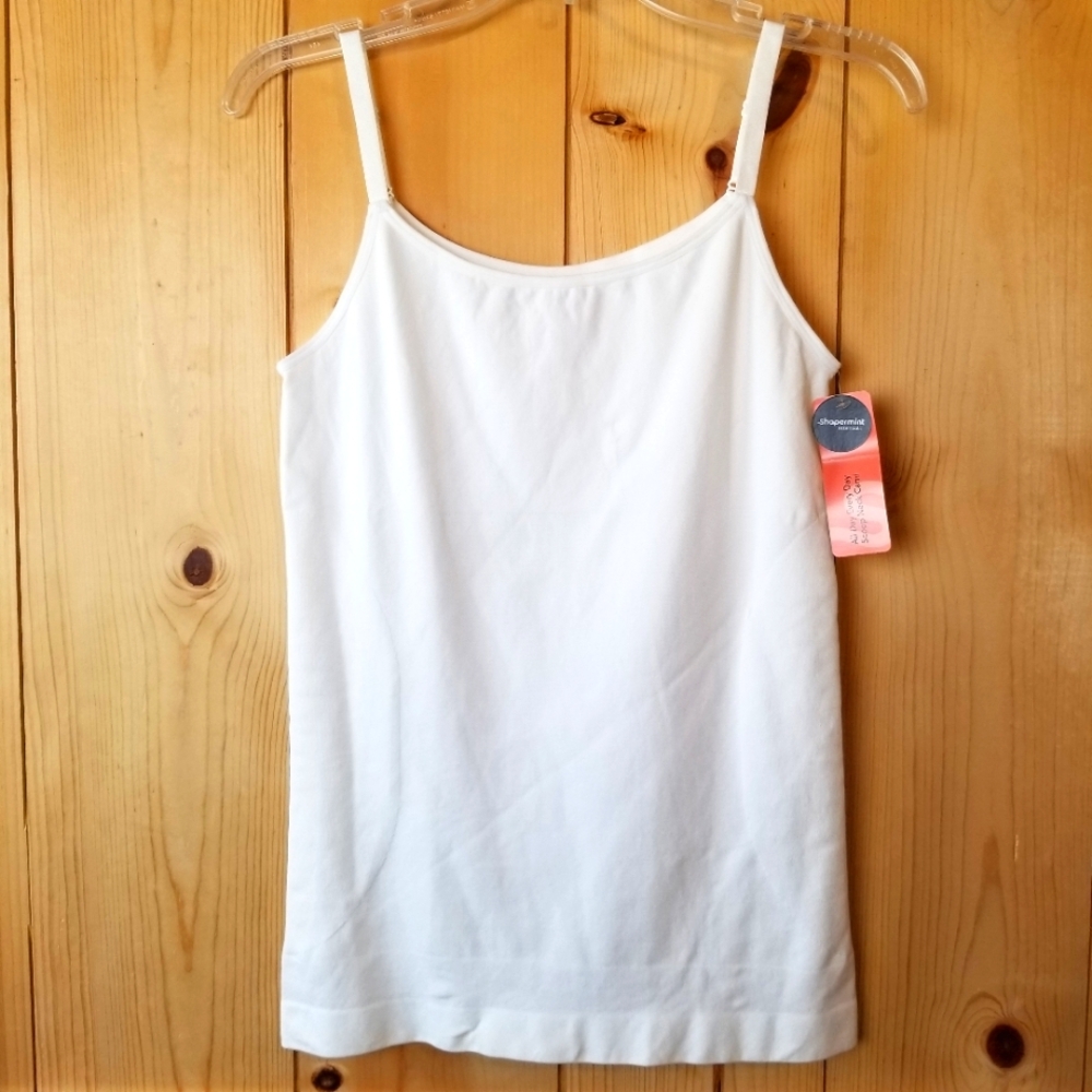 Shapermint Essentials All Day Every Day Scoop Neck Cami Tank Top NWT